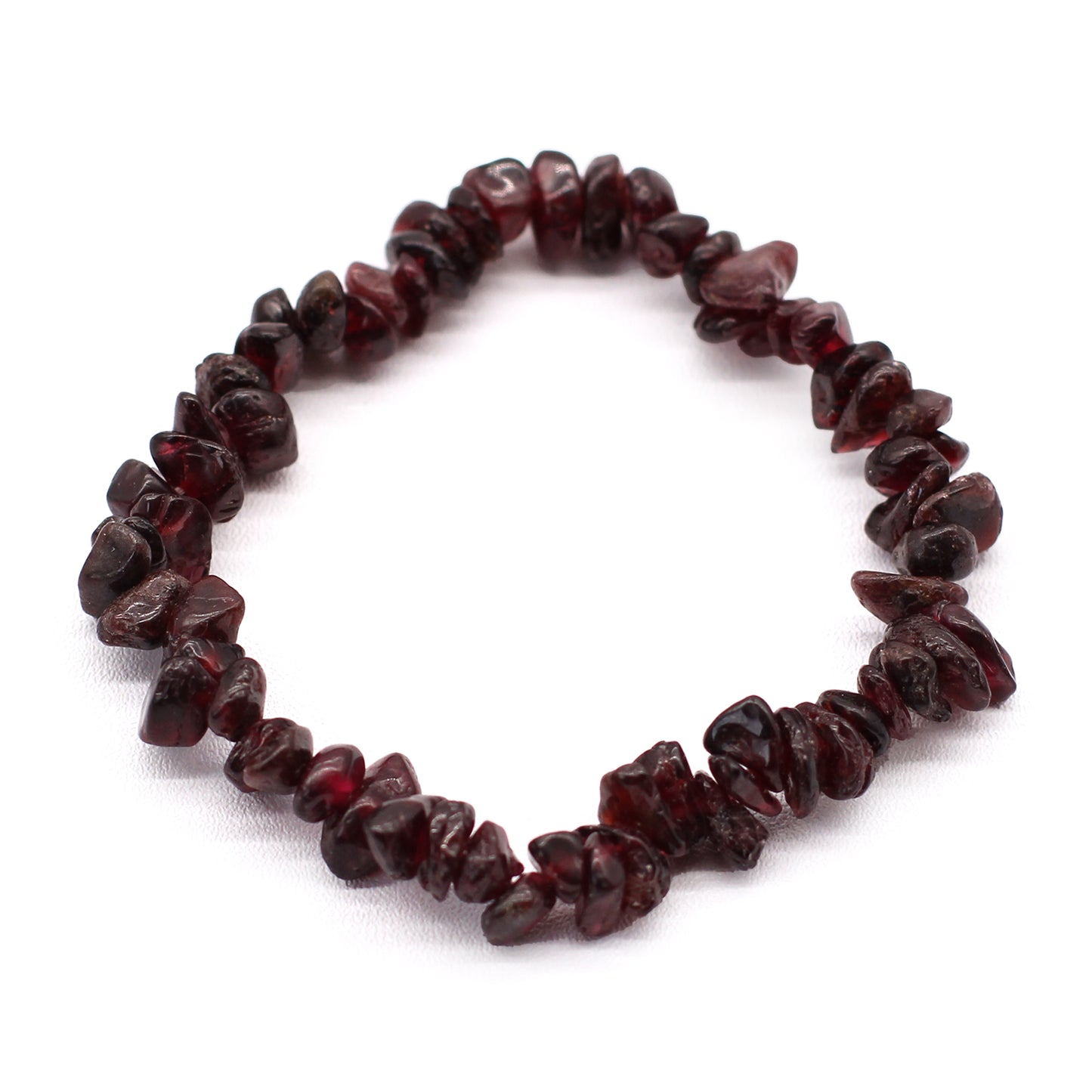 GARNET CHIP BRACELET