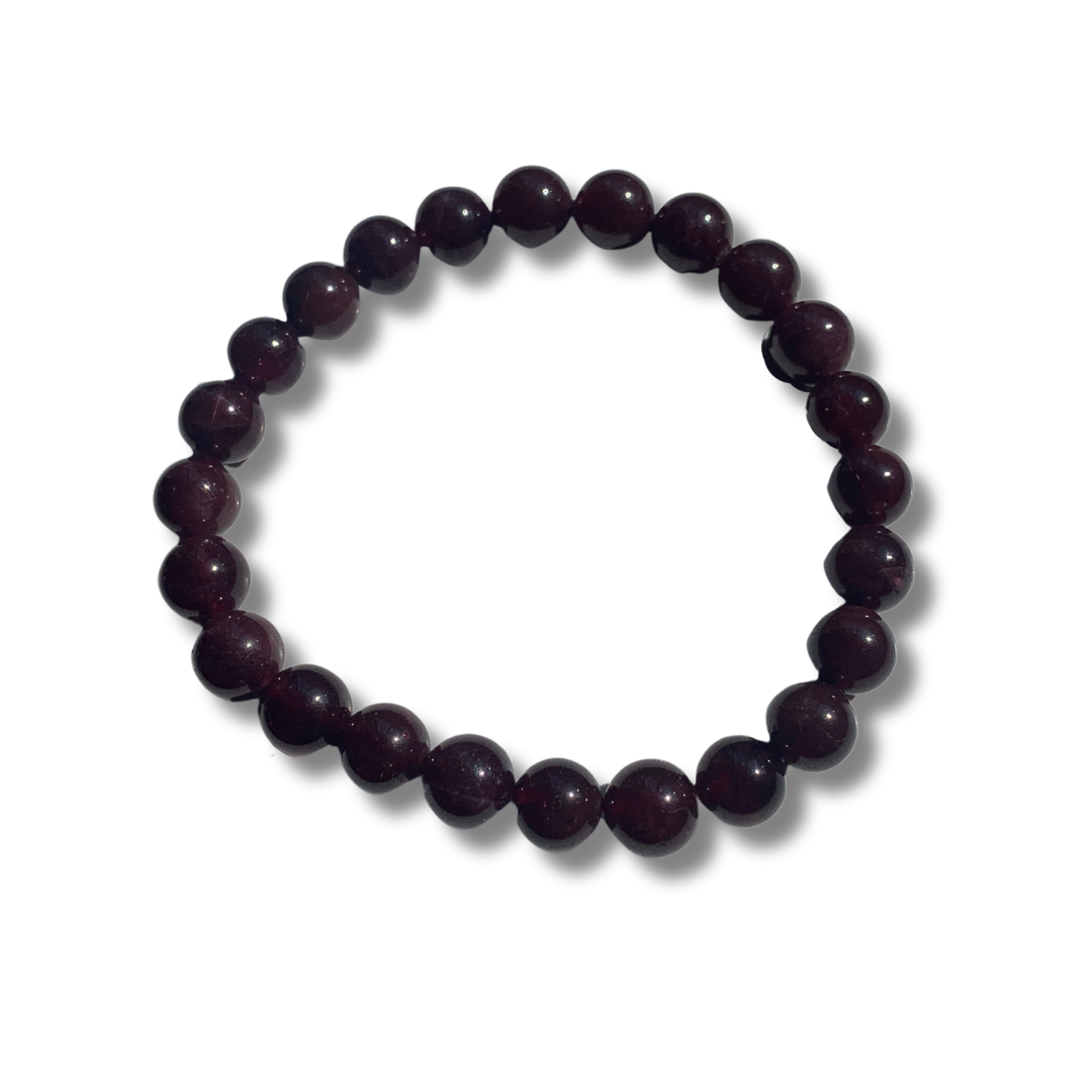 STAR GARNET BEADED BRACELETS