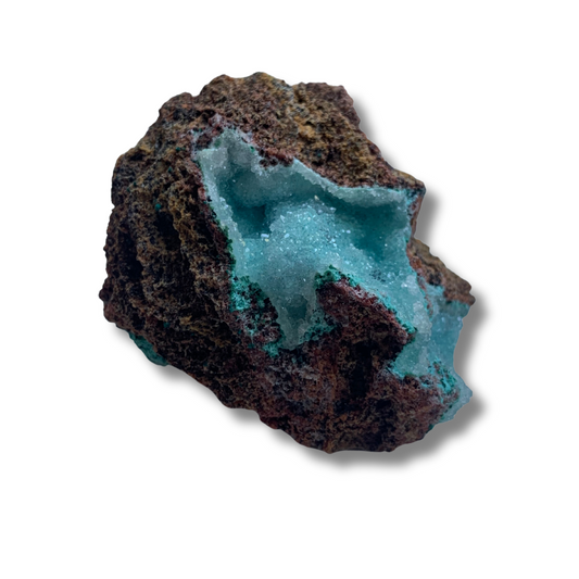 DRUZY CHRYSOCOLLA SPECIMEN