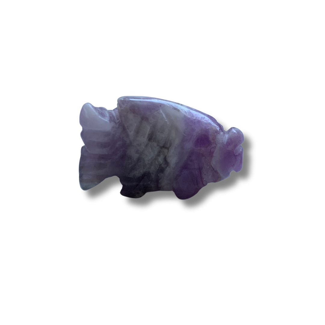 CHEVRON AMETHYST FISH