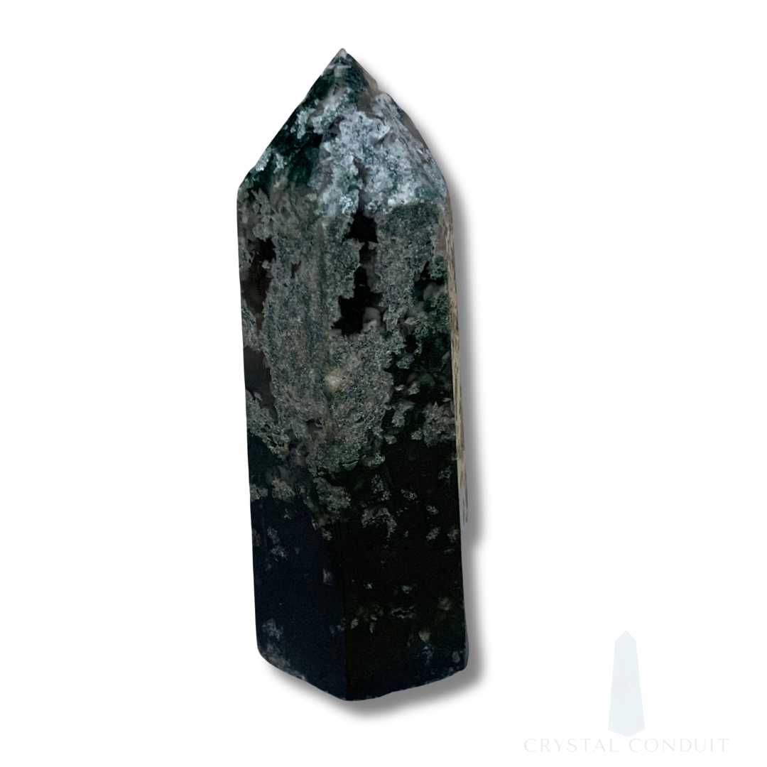 MOSS AGATE TOWER