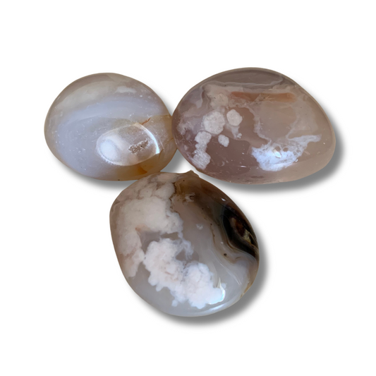 FLOWER AGATE TUMBLE