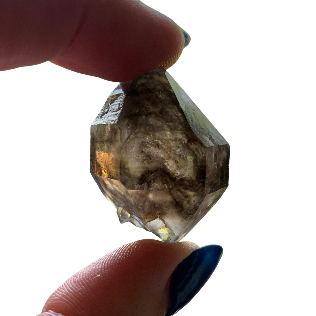 SMOKY PHANTOM HERKIMER DIAMOND