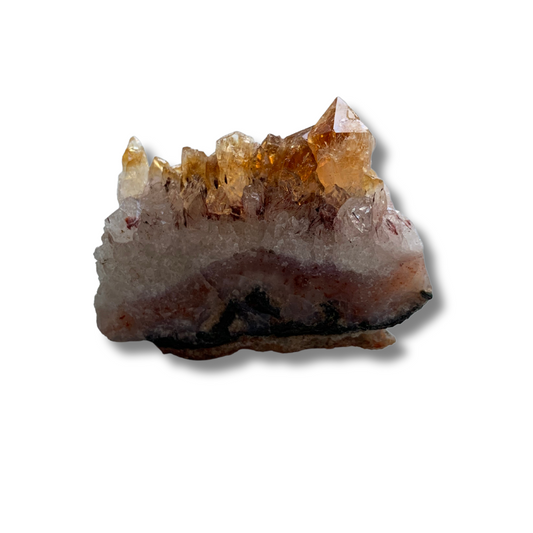 CITRINE (HEAT TREATED AMETHYST) CLUSTERS