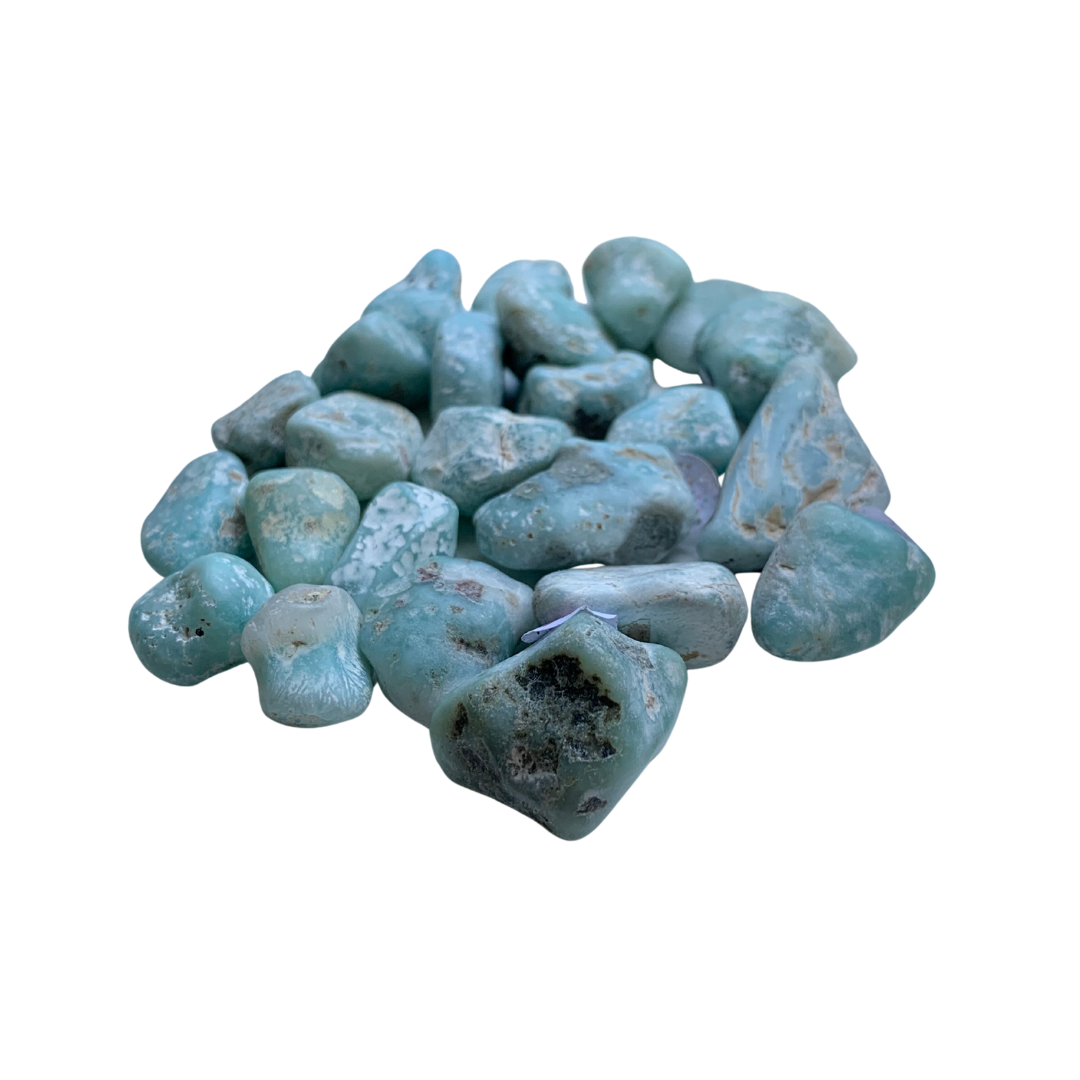 LARIMAR (PARTIALLY TUMBLED)