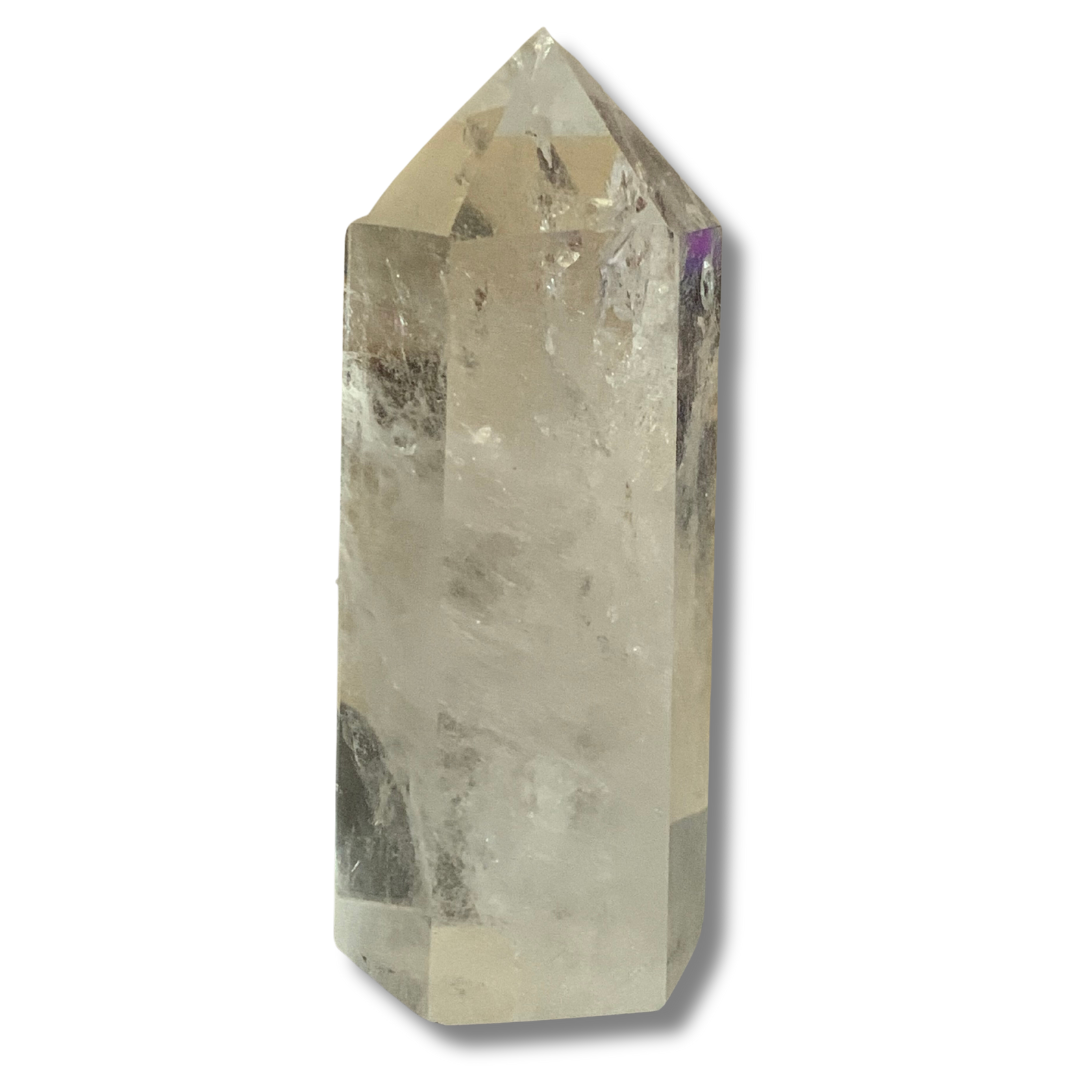 HIGH GRADE CLEAR QUARTZ TOWER