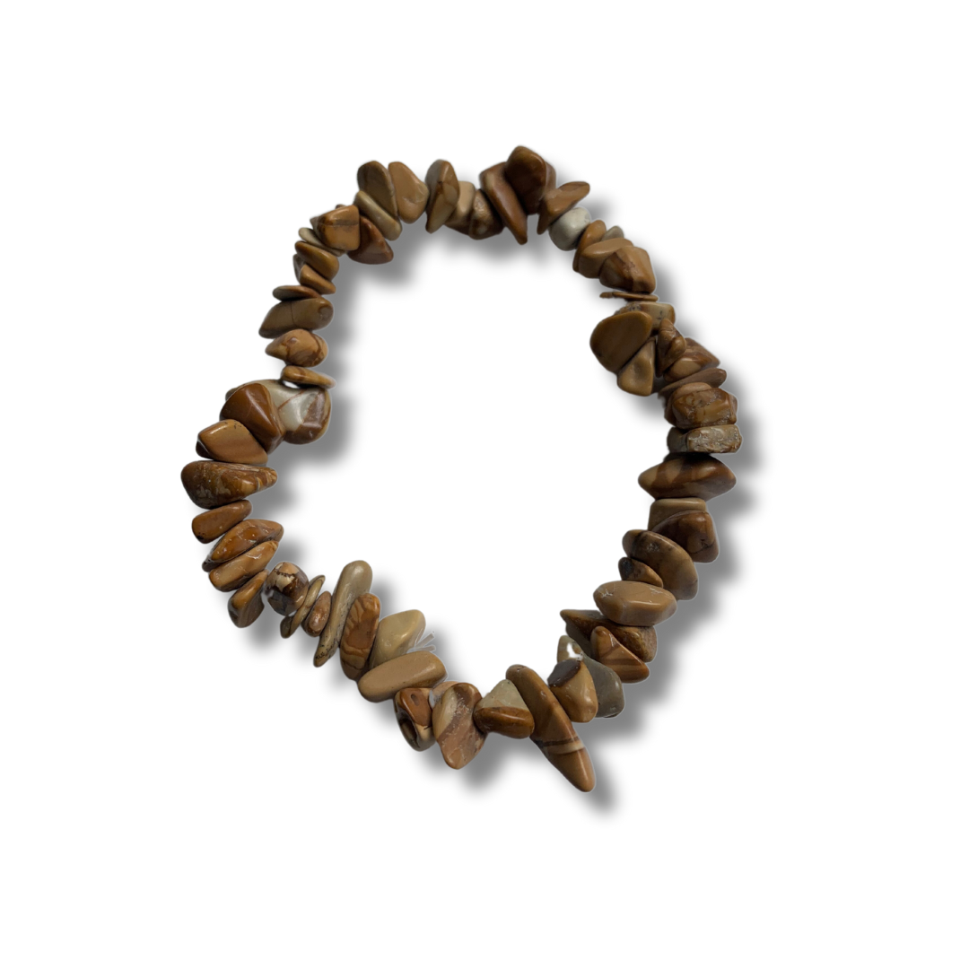 KALAHARI DESERT JASPER CHIP BRACELET