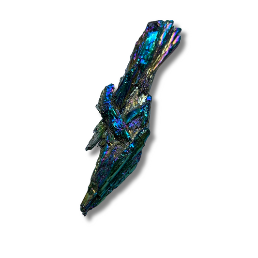 TITANIUM AURA BLACK KYANITE BLADE