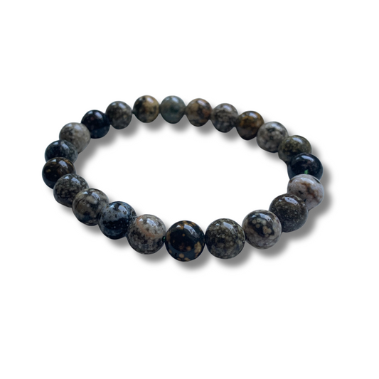 8TH VEIN OCEAN JASPER BEADED BRACELET