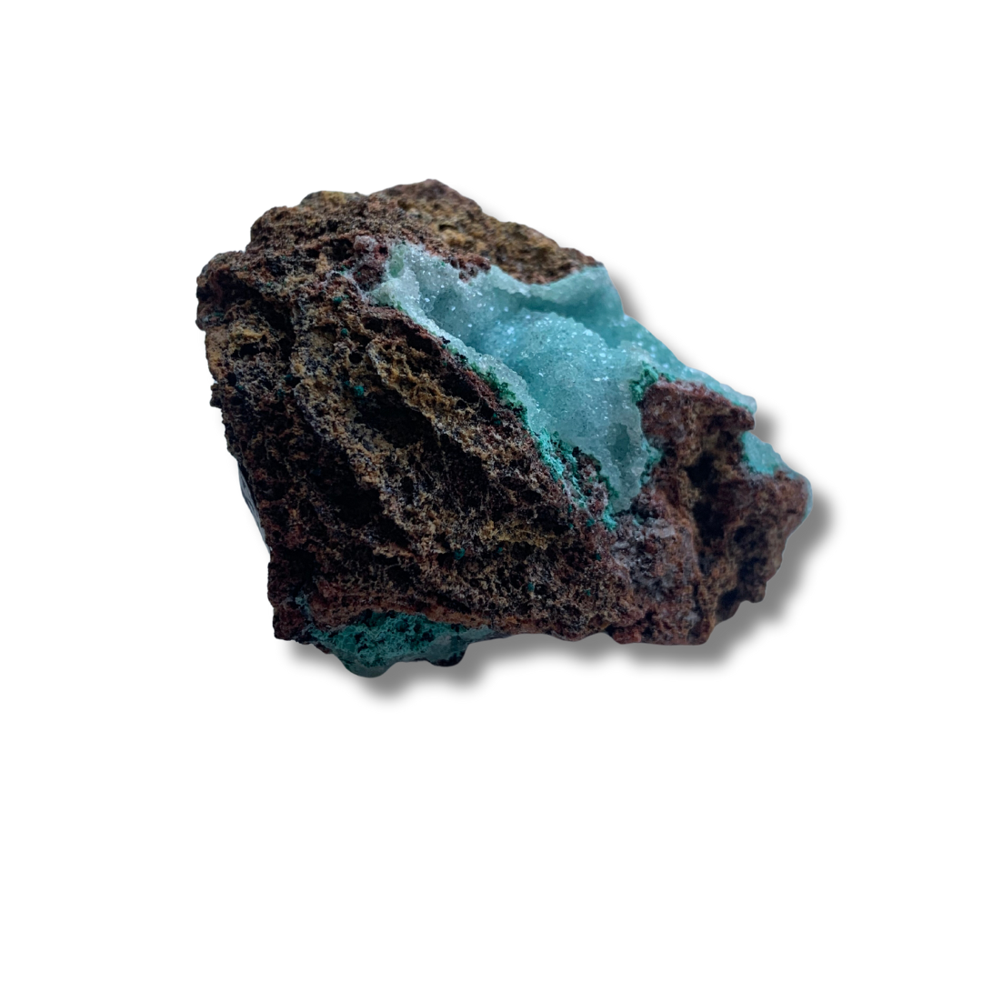 DRUZY CHRYSOCOLLA SPECIMEN