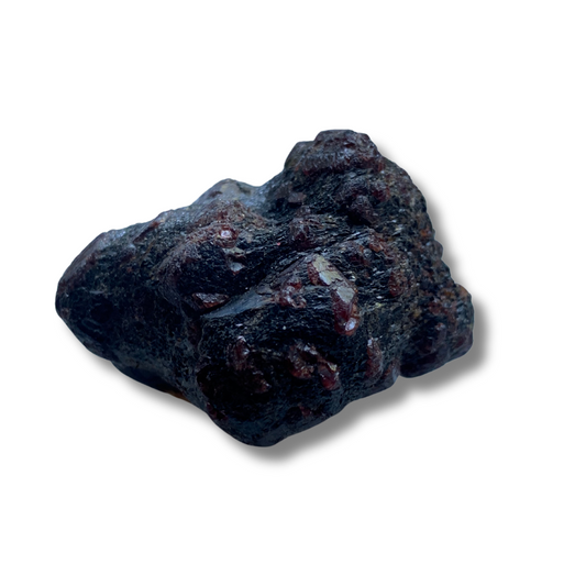 RAW GARNET in SCHIST