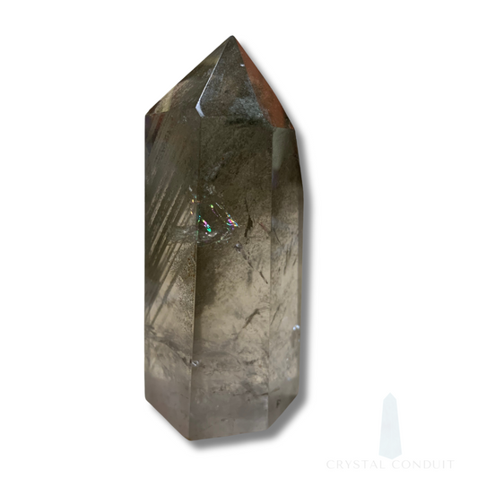 CHLORITE MULTI PHANTOM QUARTZ TOWER