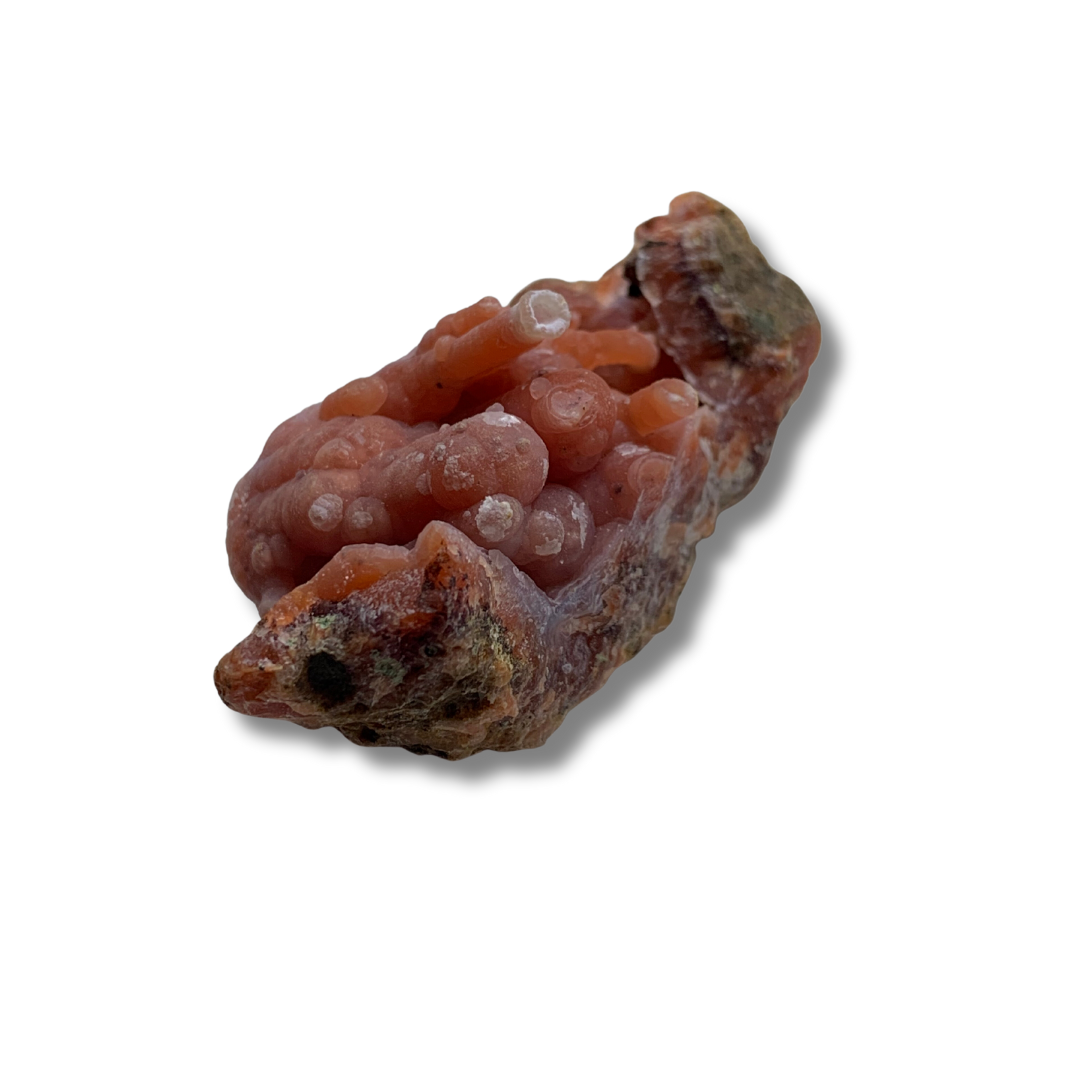 RED CHALCEDONY STALACTITE SPECIMEN