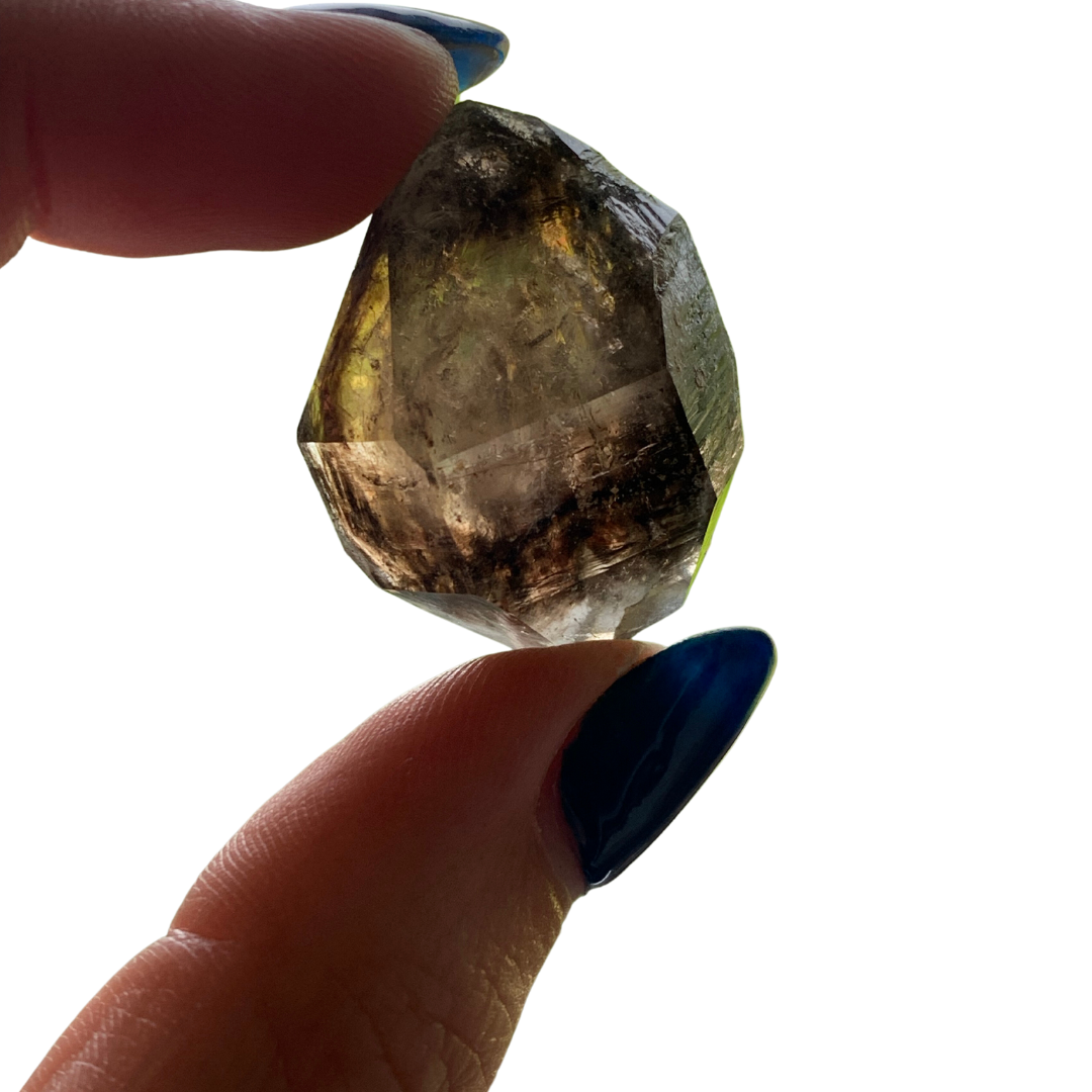 SMOKY PHANTOM HERKIMER DIAMOND