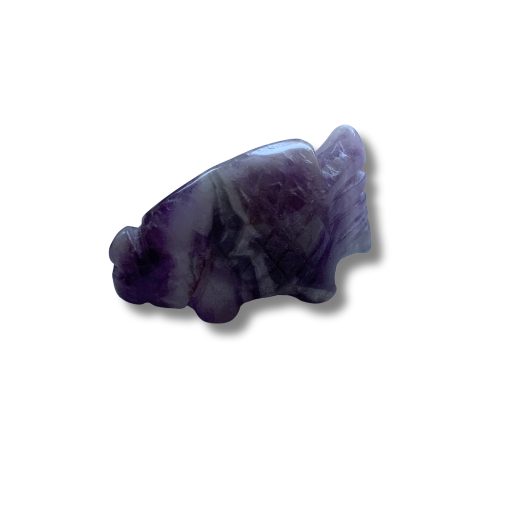 CHEVRON AMETHYST FISH