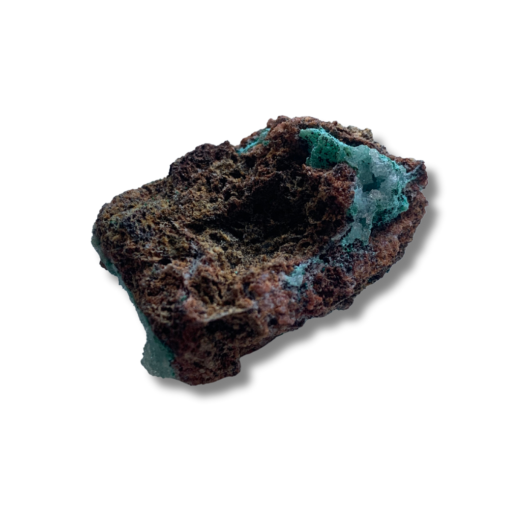 DRUZY CHRYSOCOLLA SPECIMEN