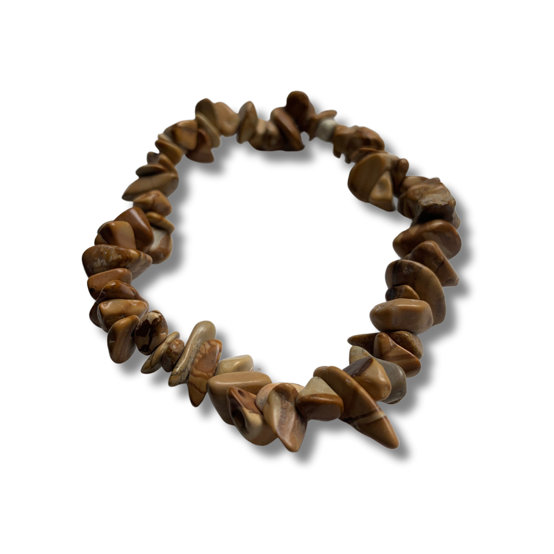 KALAHARI DESERT JASPER CHIP BRACELET