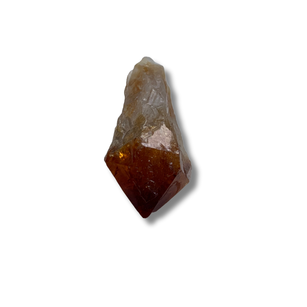 CITRINE (HEAT TREATED AMETHYST) RAW POINT