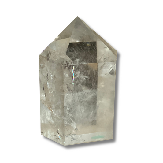 HIGH GRADE CLEAR QUARTZ TOWER