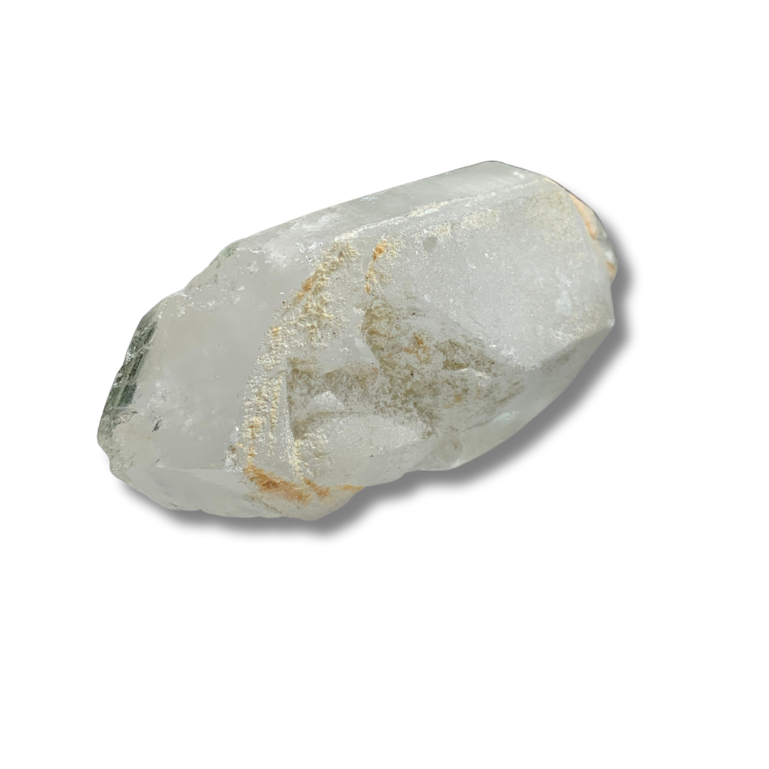 CHLORITE in QUARTZ RAW POINT