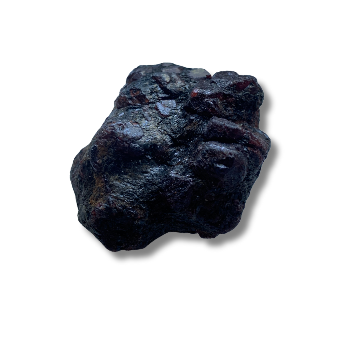 RAW GARNET in SCHIST