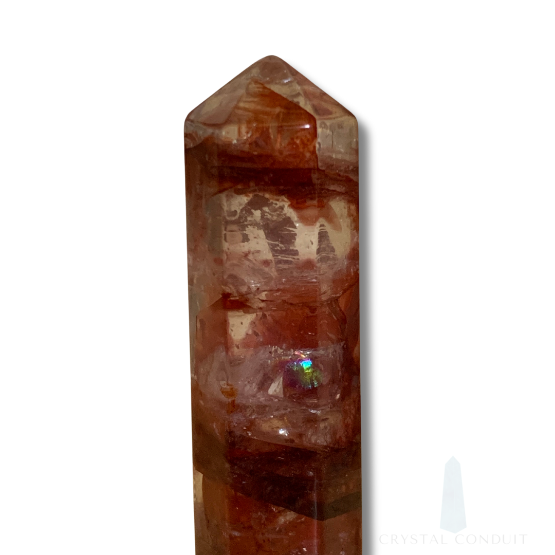 HIGH GRADE FIRE QUARTZ MINI TOWER