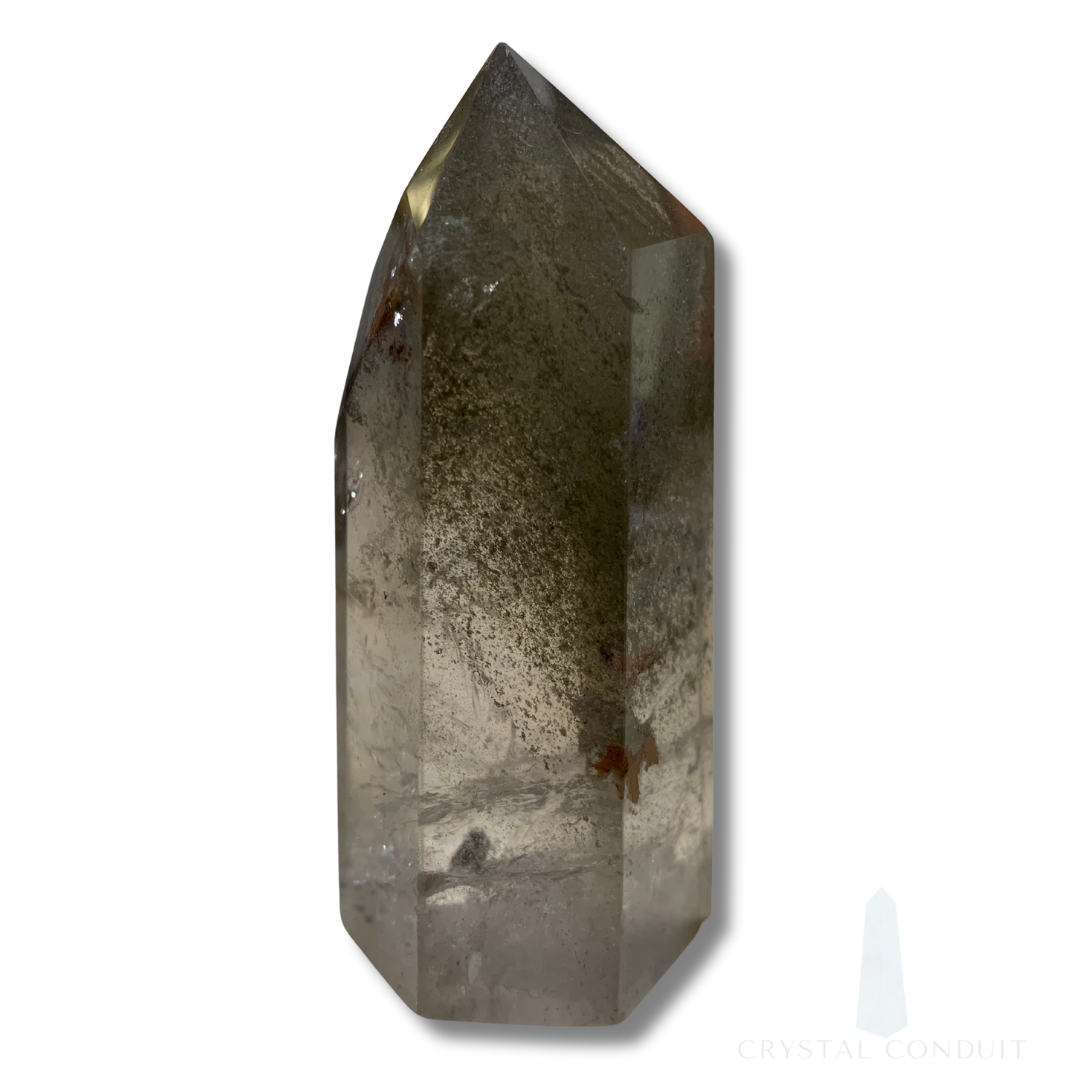 CHLORITE MULTI PHANTOM QUARTZ TOWER