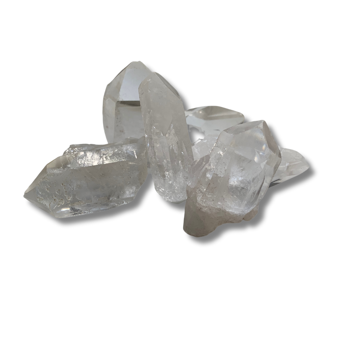 HIGH GRADE LEMURIAN RAW QUARTZ POINTS