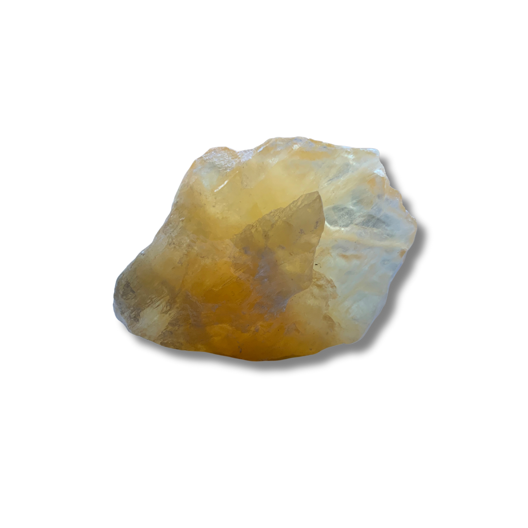 RAW ORANGE CALCITE