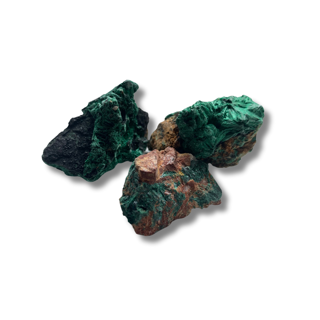 Malachite on Matrix