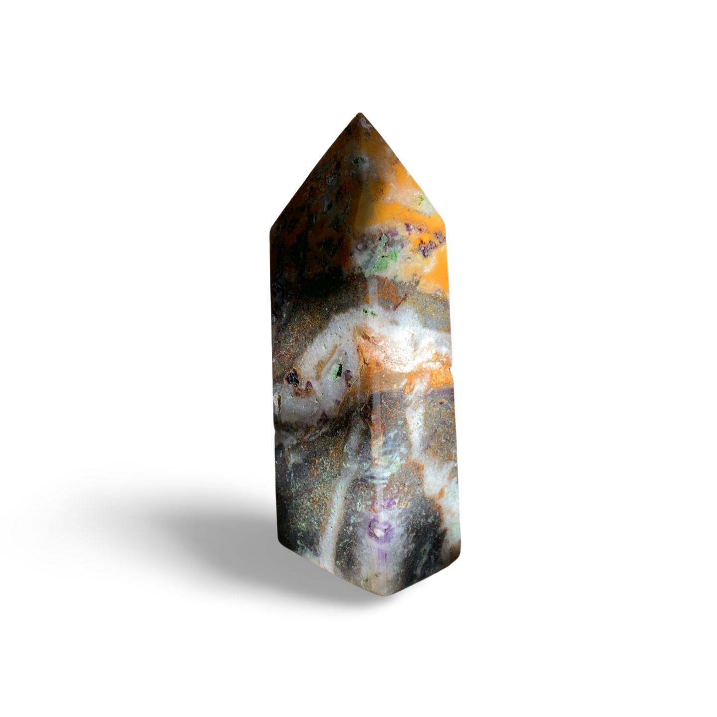 FLUORITE with SPHALERITE TOWER