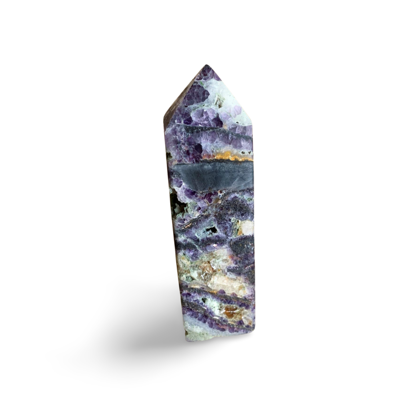 FLUORITE with SPHALERITE TOWER