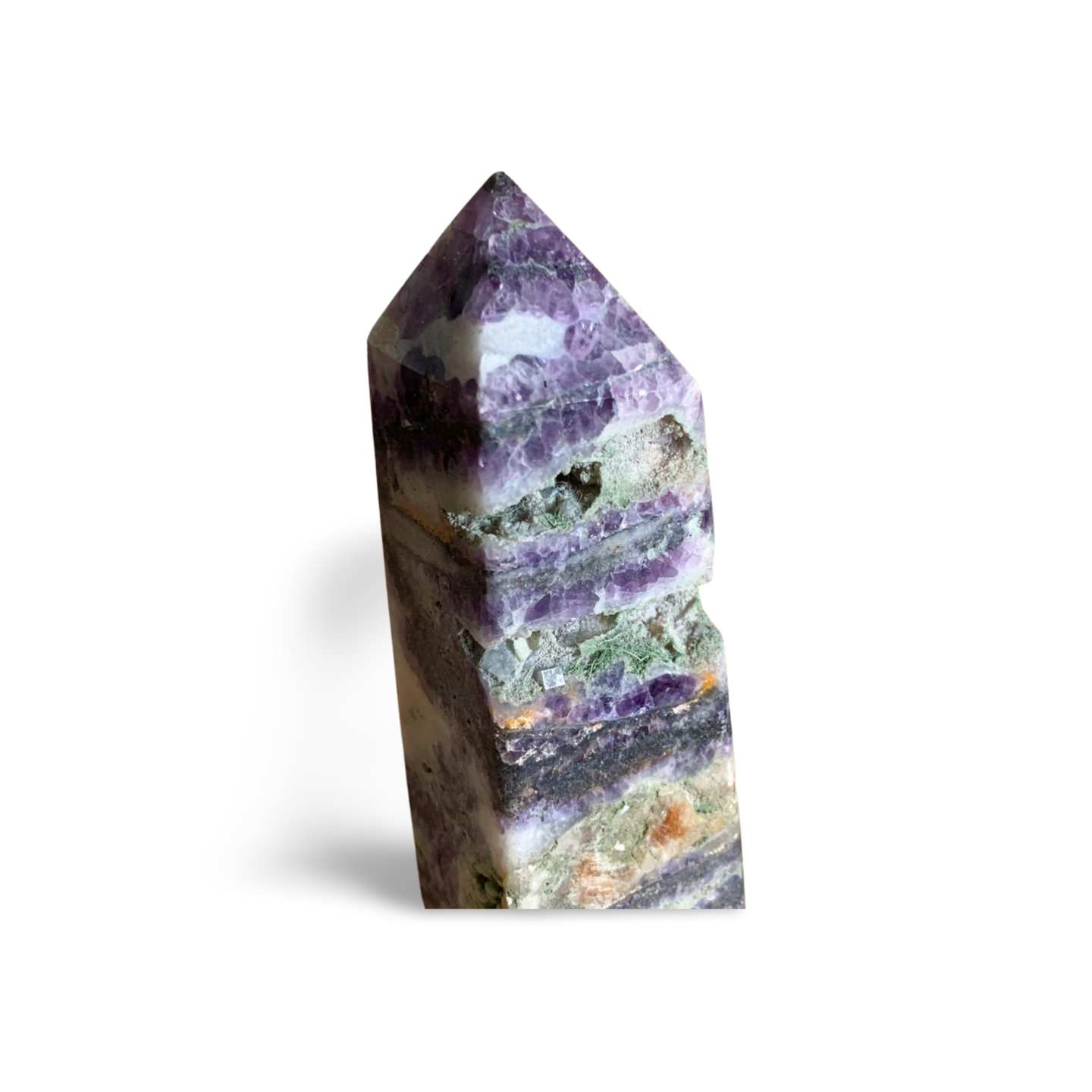 FLUORITE with SPHALERITE TOWER