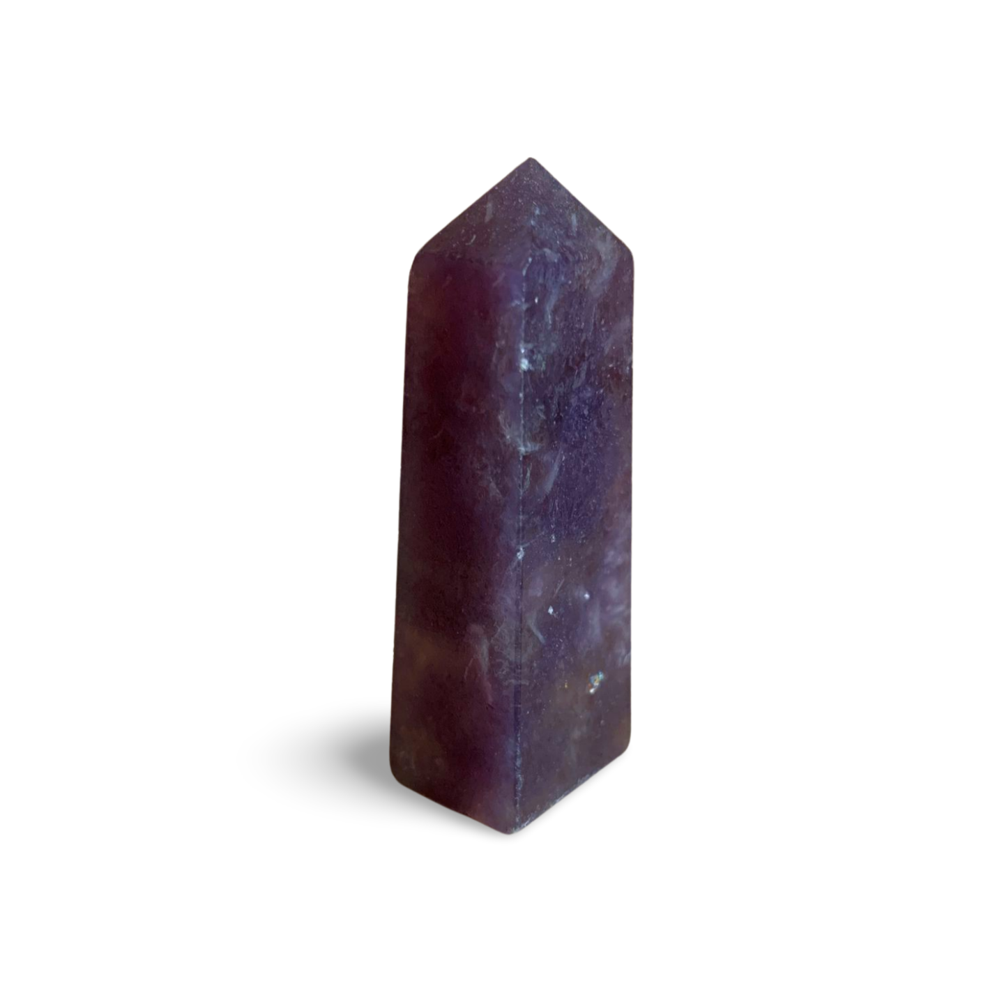 FEATHER QUARTZ LEPIDOLITE MINI TOWER