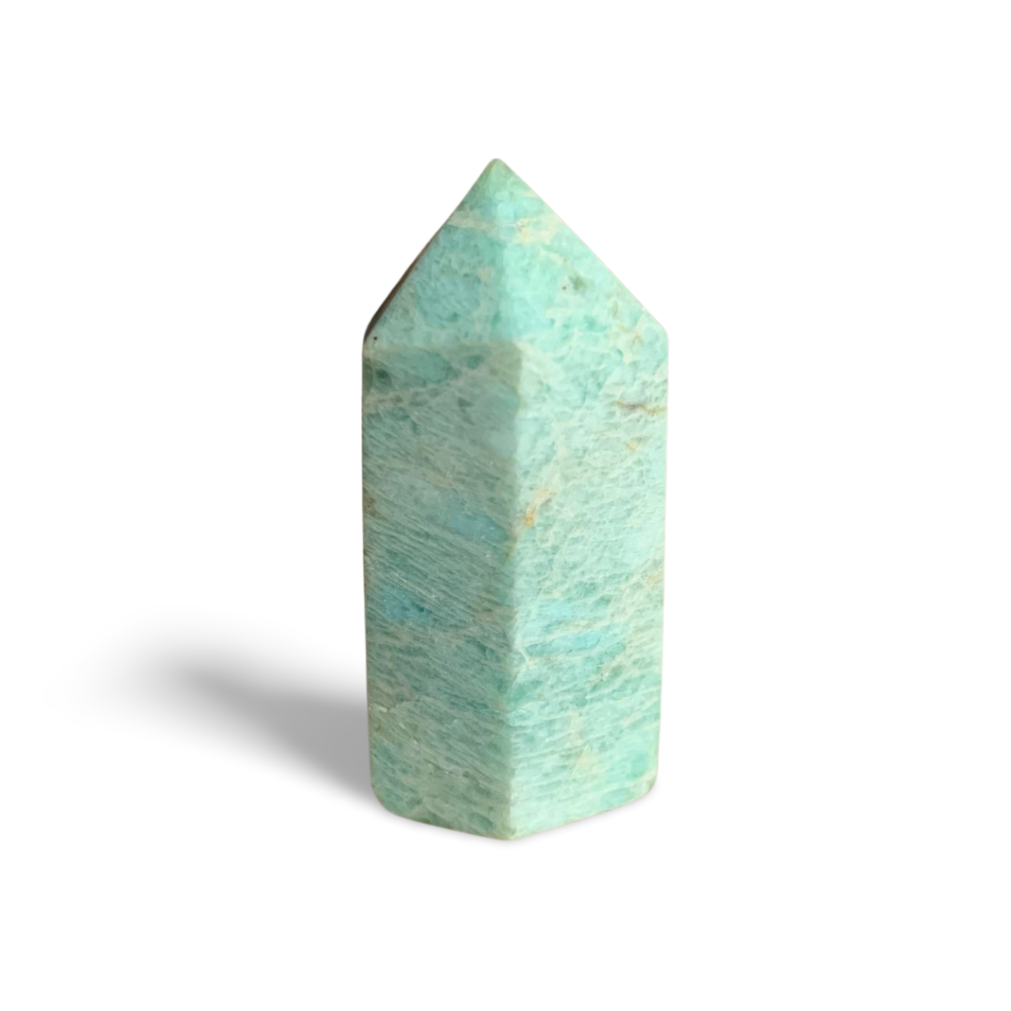 SMALL AMAZONITE with SMOKY QUARTZ TOWER