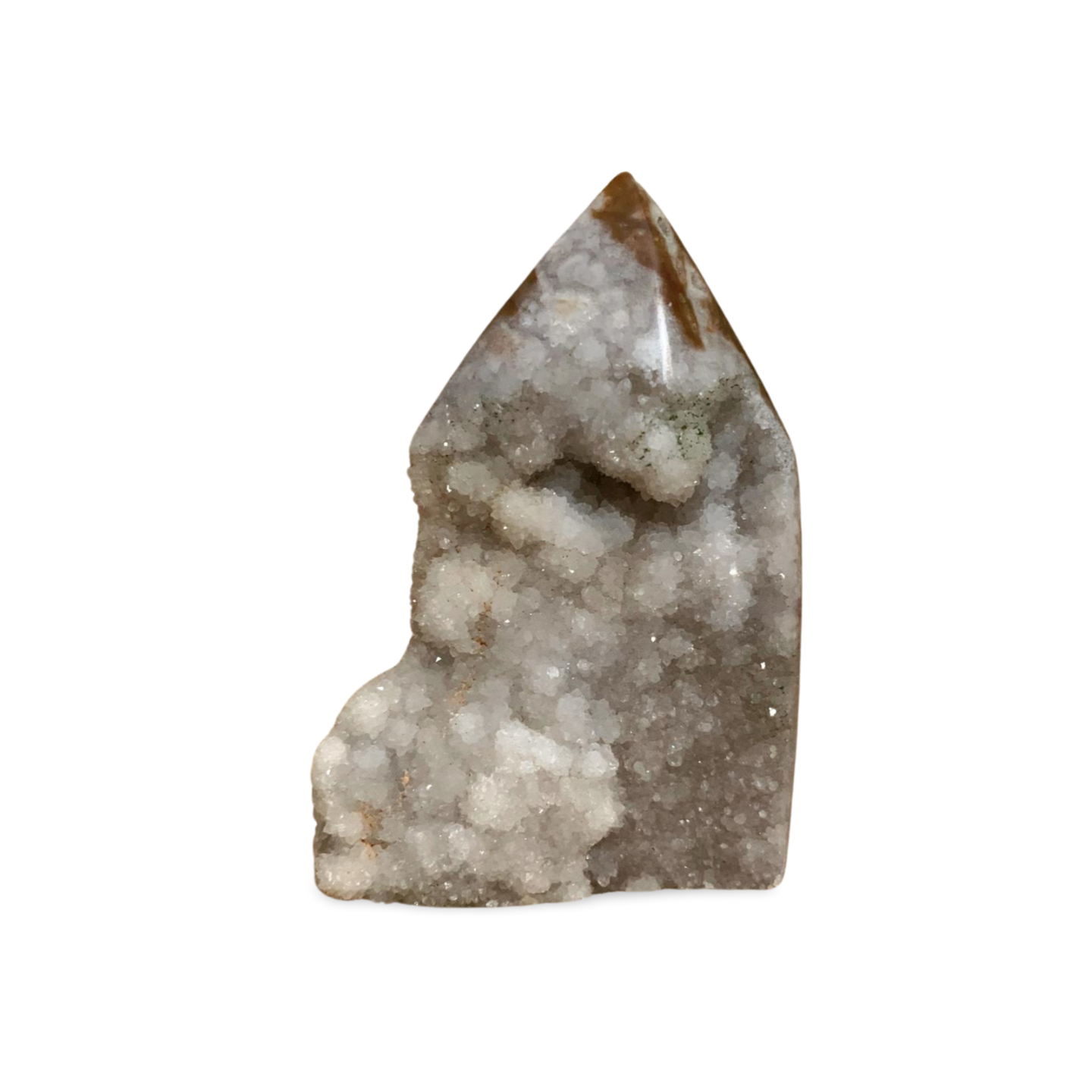 PART RAW DRUZY SPHALERITE TOWER