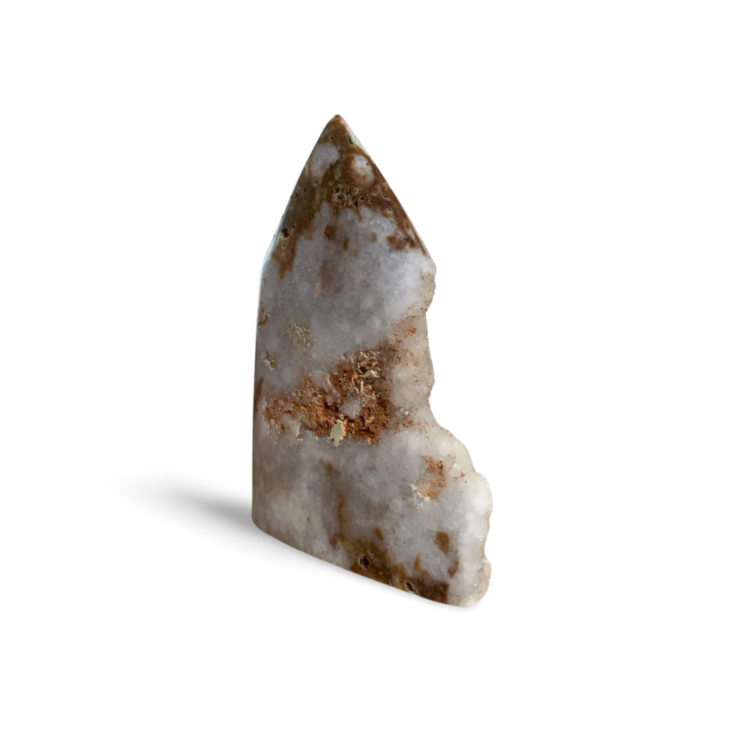 PART RAW DRUZY SPHALERITE TOWER