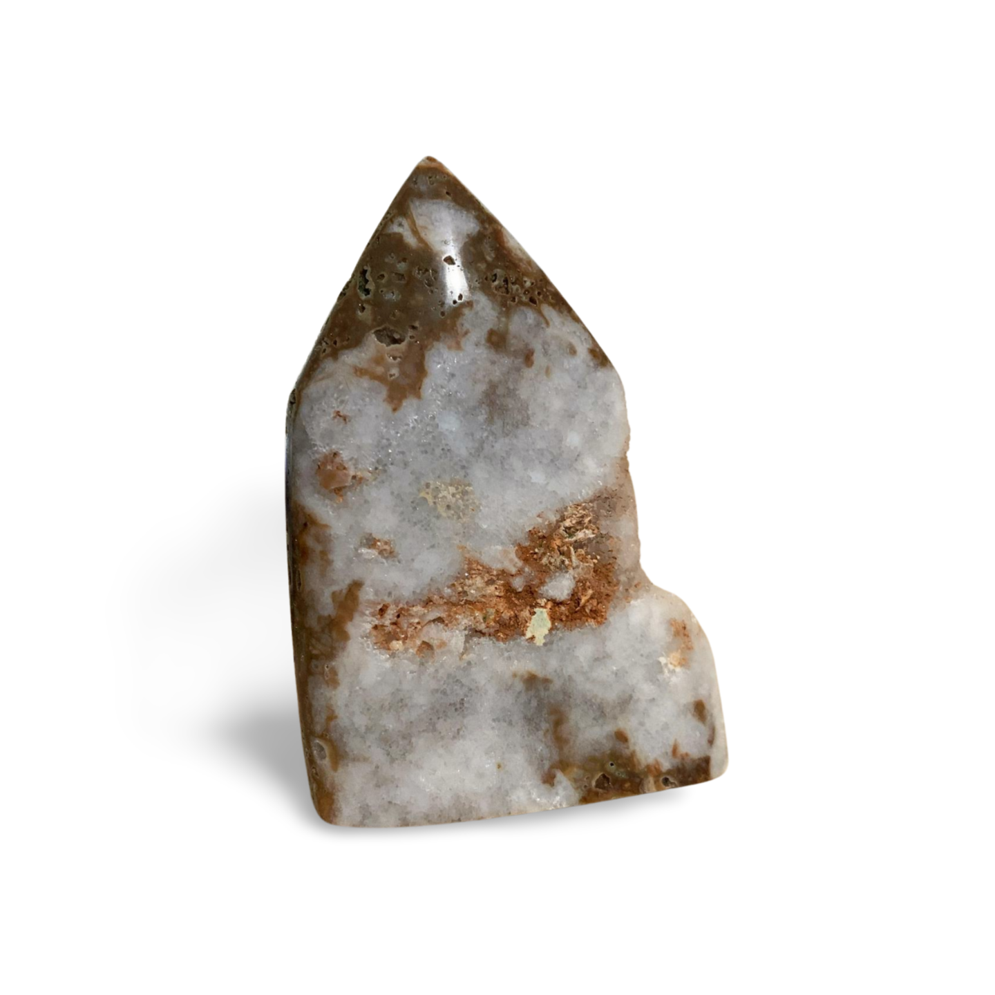 PART RAW DRUZY SPHALERITE TOWER