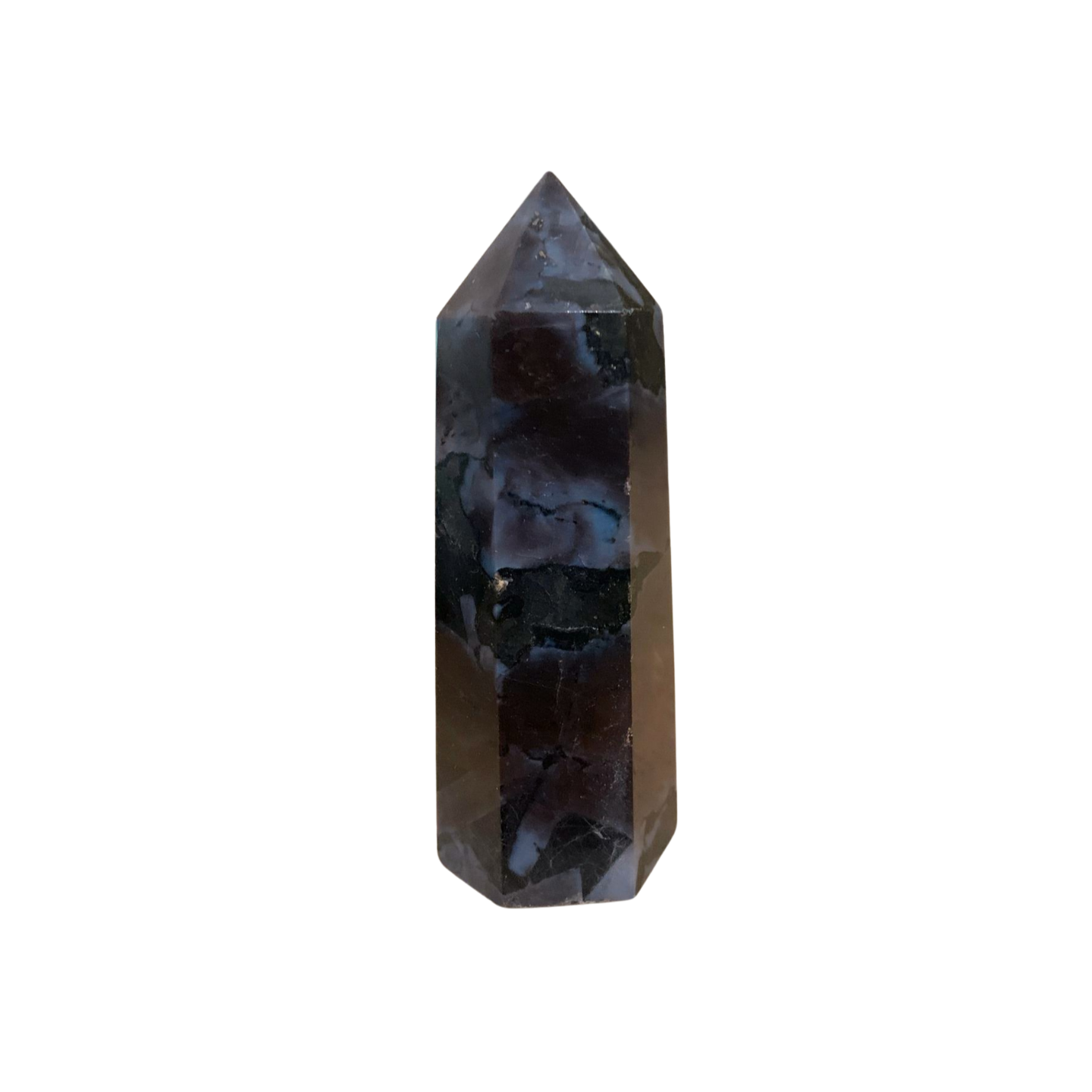 INDIGO GABBRO / MYSTIC MERLINITE TOWER