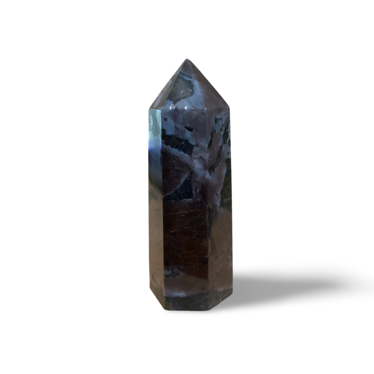 INDIGO GABBRO / MYSTIC MERLINITE TOWER