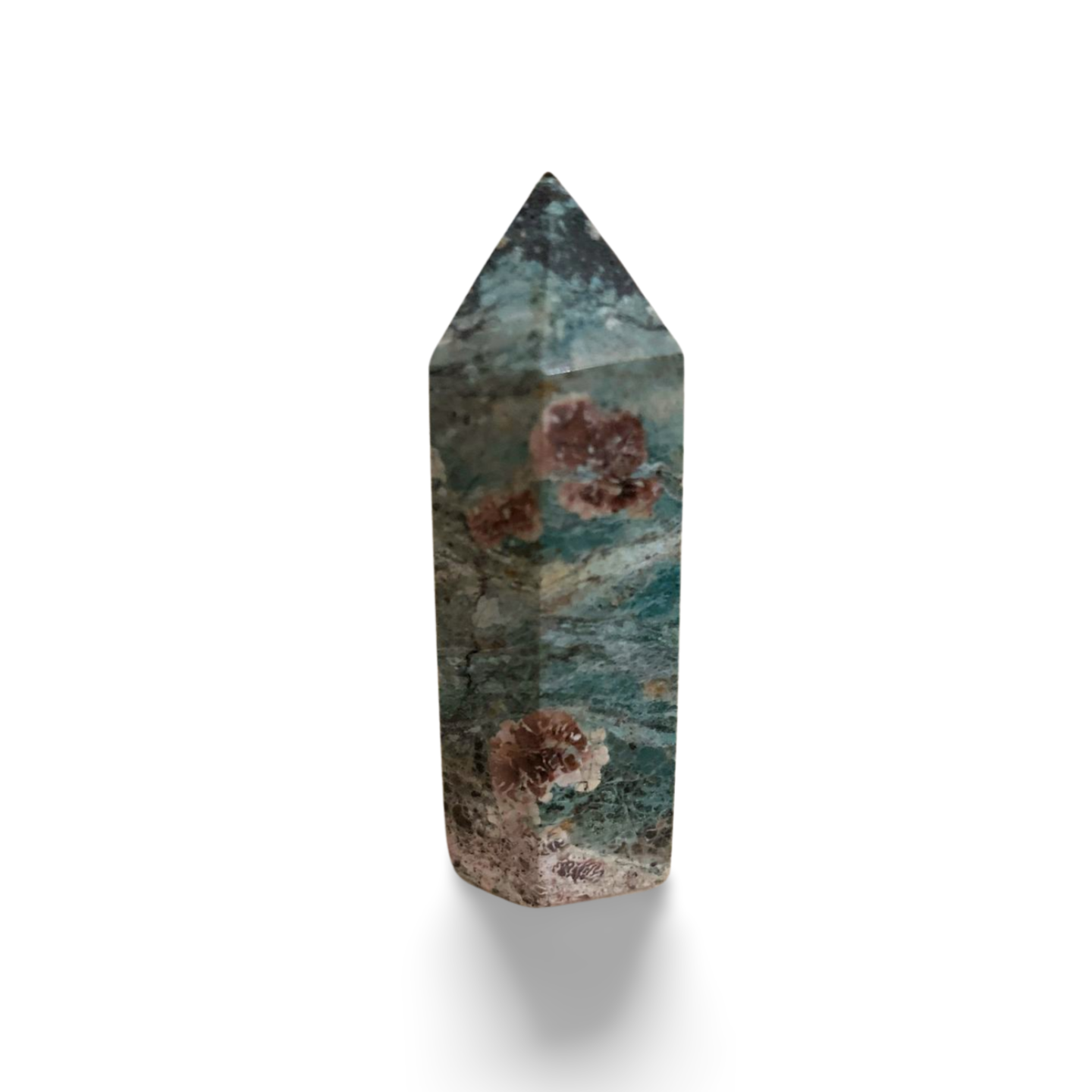 SAKURA JASPER / FLOWER RHYOLITE TOWER