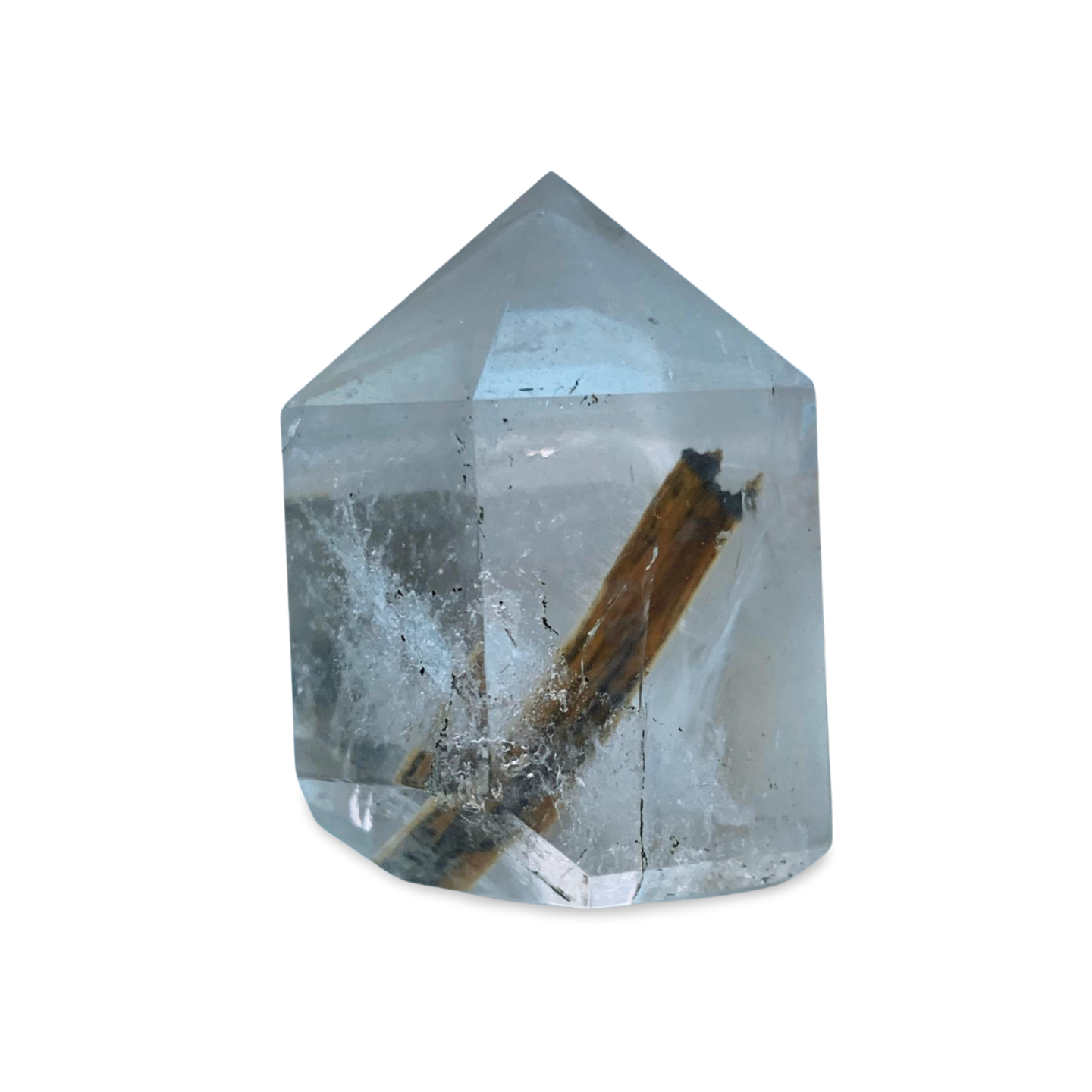 RUTILATED PHANTOM QUARTZ TOWER