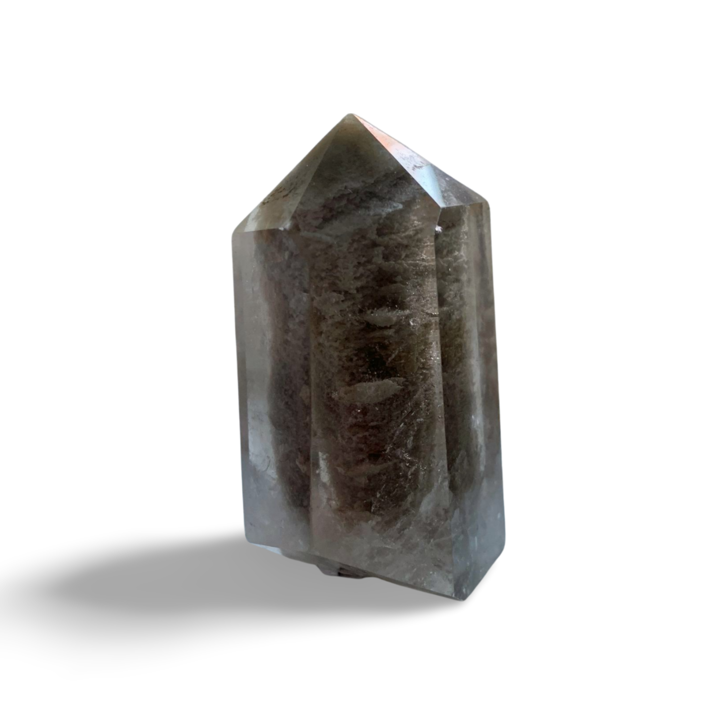 THOUSAND LAYER TORNADO SMOKY QUARTZ TOWER