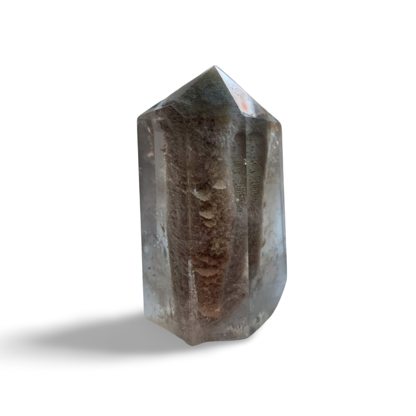 THOUSAND LAYER TORNADO SMOKY QUARTZ TOWER