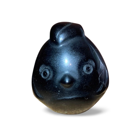 OBSIDIAN EASTER CHICK CARVING