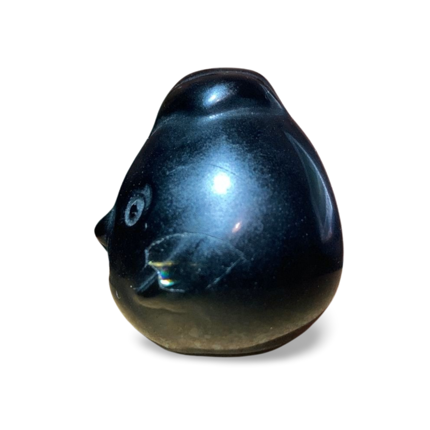 OBSIDIAN EASTER CHICK CARVING