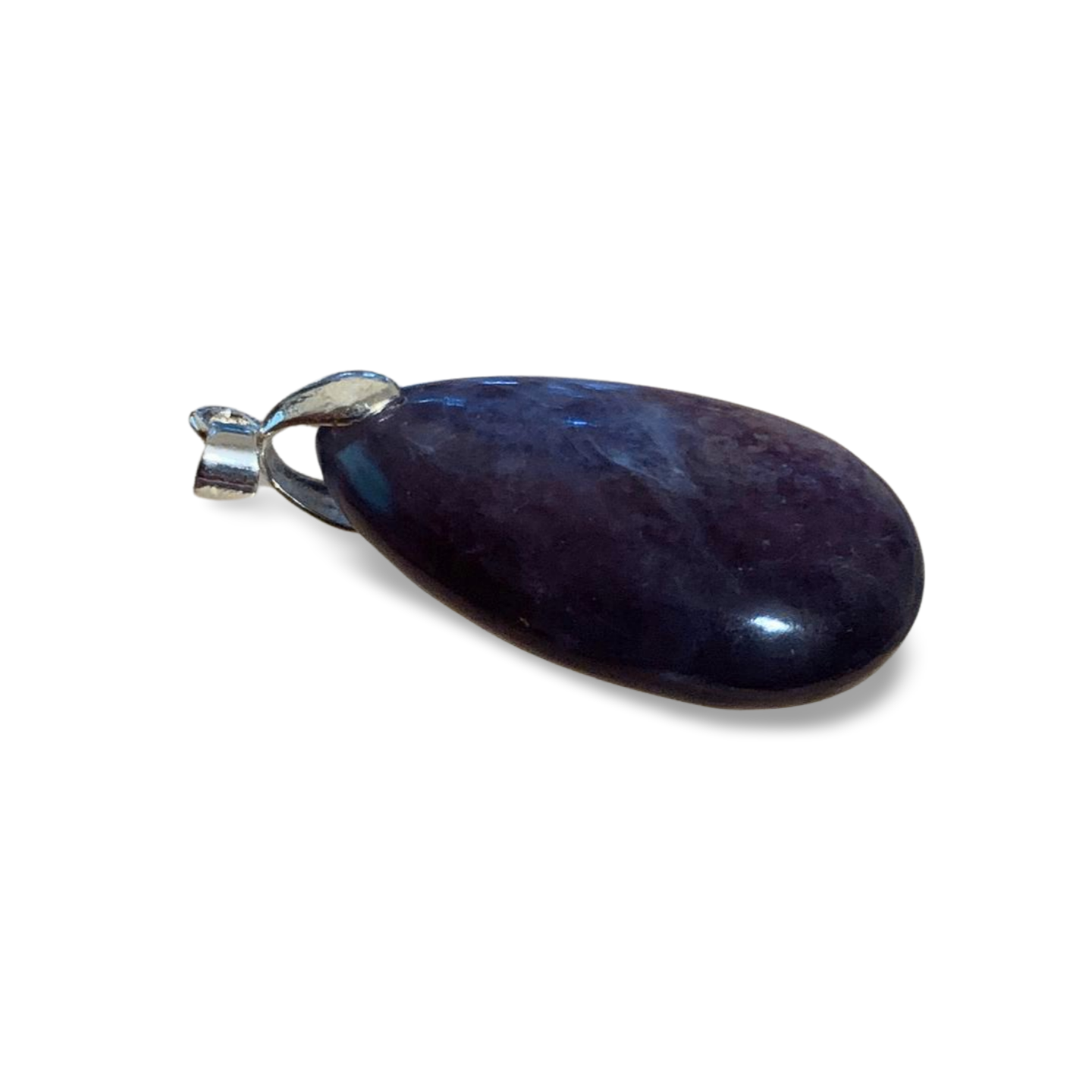 HIGH QUALITY GEM LEPIDOLITE MICA PENDANT