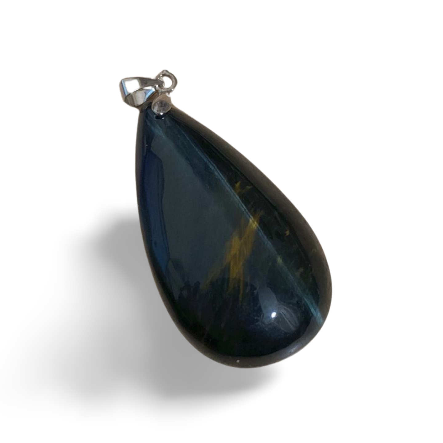 HIGH QUALITY BLUE TIGER'S EYE PENDANT