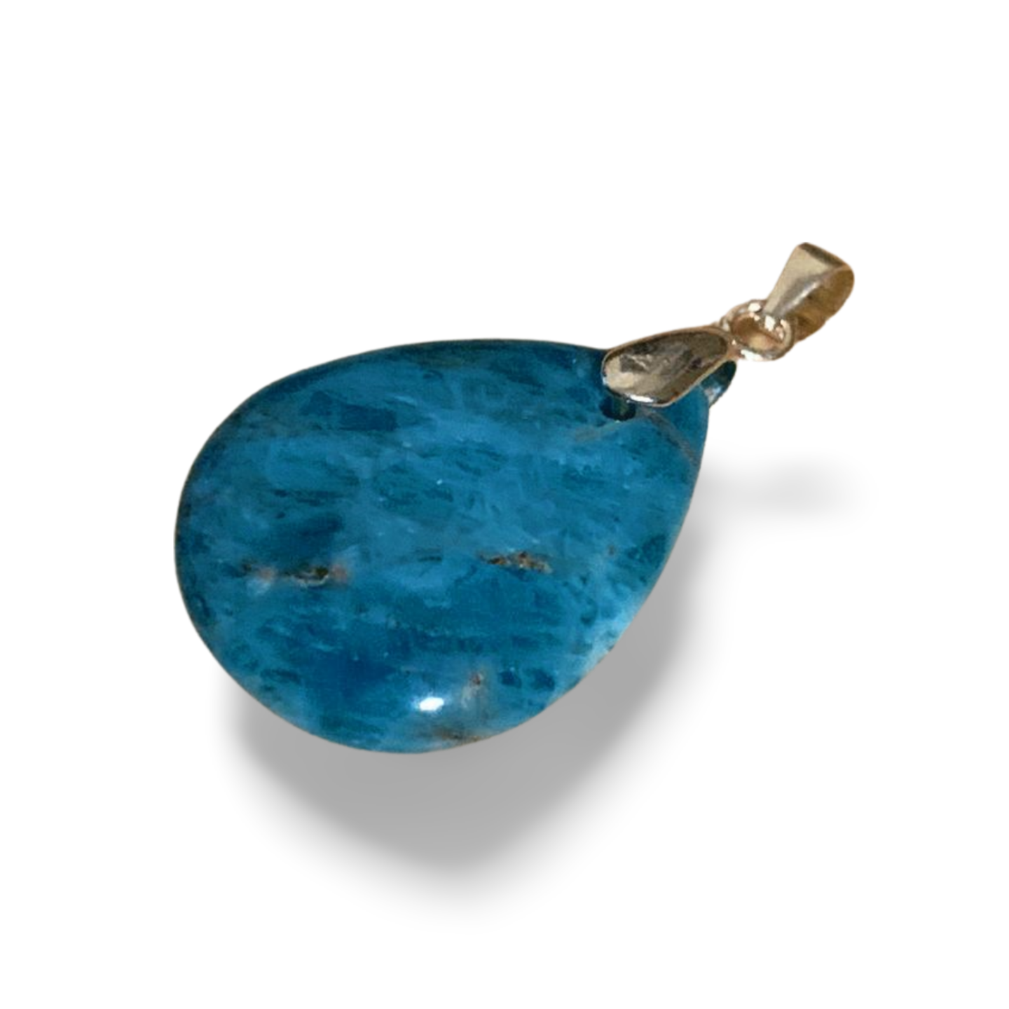 BLUE APATITE TEARDROP PENDANT