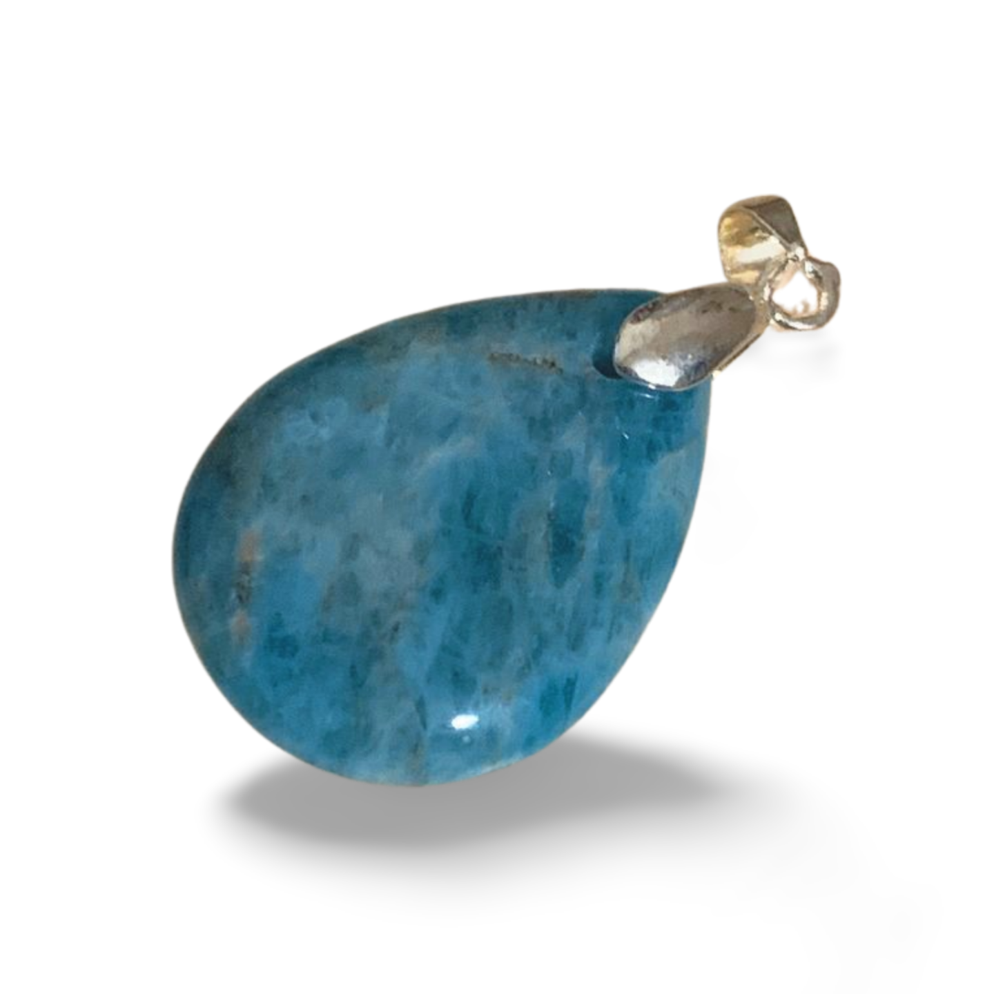 BLUE APATITE TEARDROP PENDANT